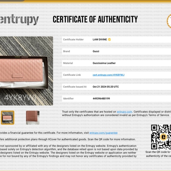 GUCCI Leather Wallet - Picture 9 of 9